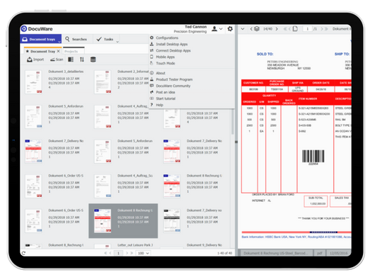 DocuWare Interface